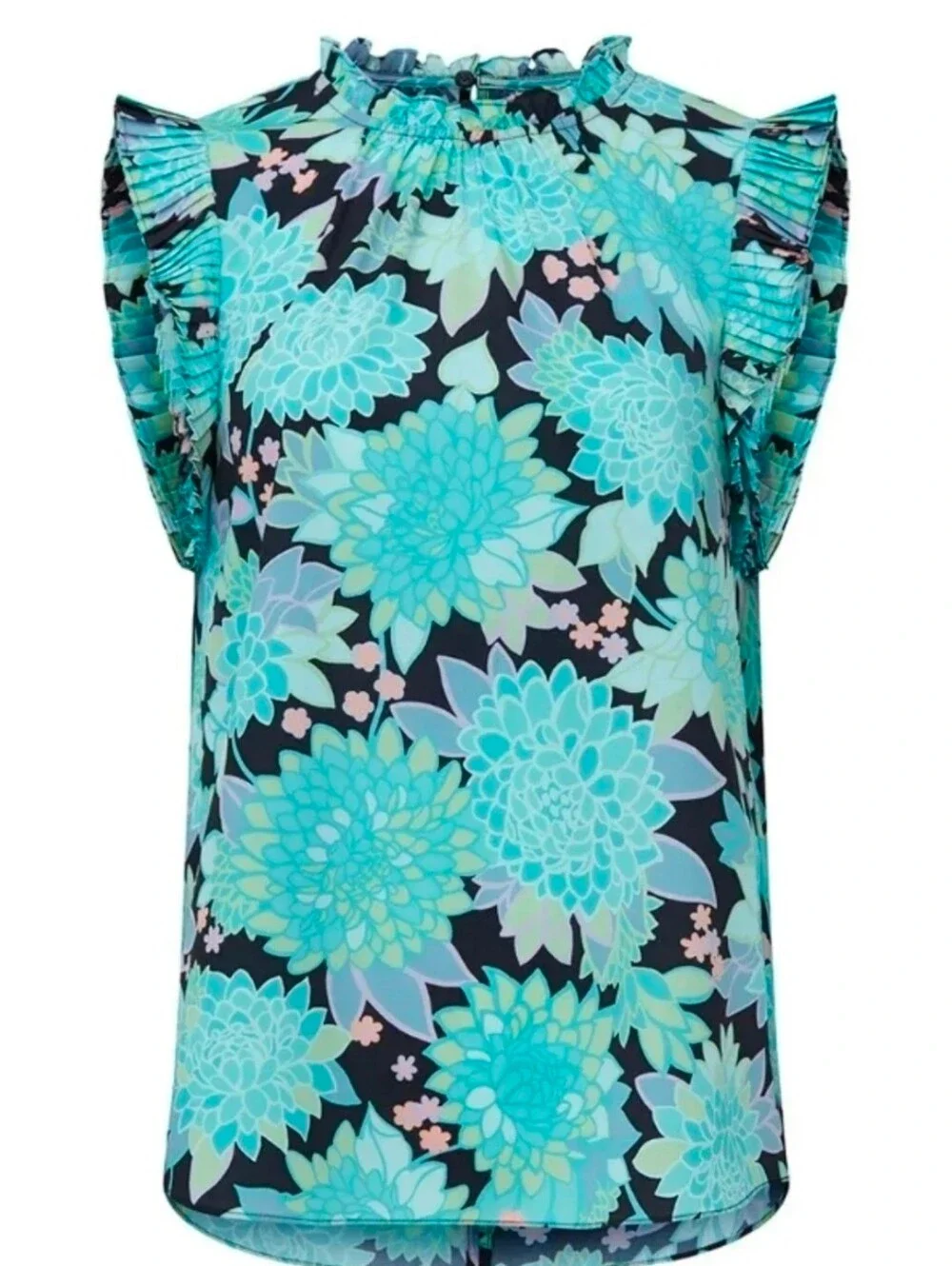 New Kate Spade Dahlia Bloom Top. Size XS